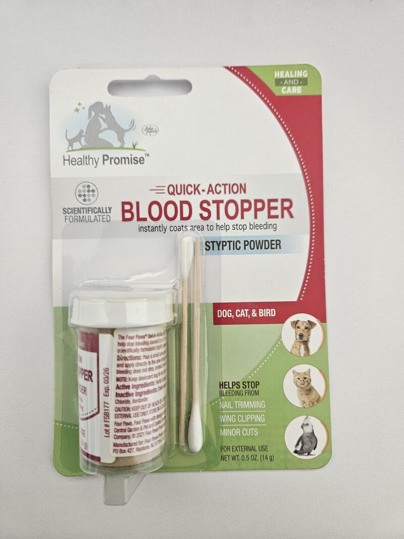 Quick-Action Blood Stopper Styptic Powder