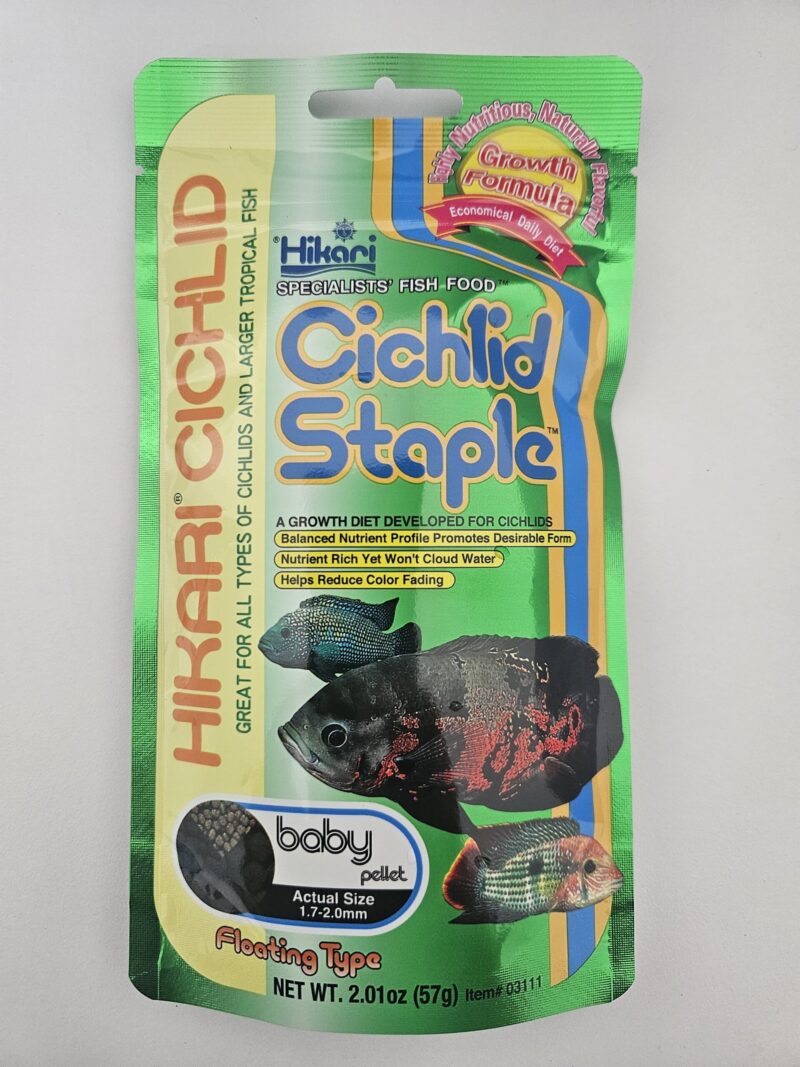 Cichlid Staple 
Baby Pellet 2oz Copy